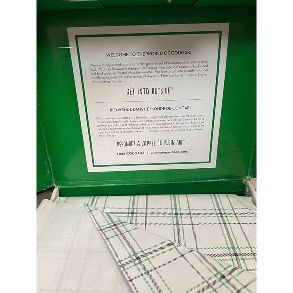 Cougar 8 Navy Blue Teal Stitching Waterproof Duck Lace-up Dash Sneakers - Picture 6 of 6